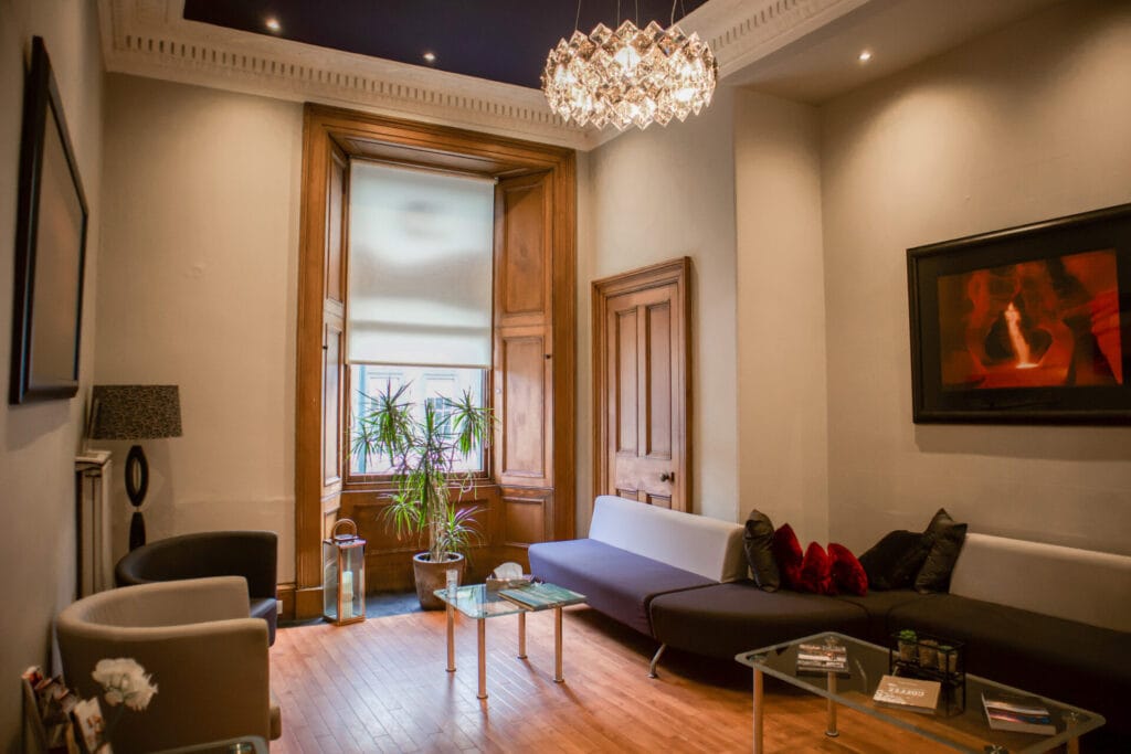 Integrated Dentalcare Edinburgh Waiting Lounge